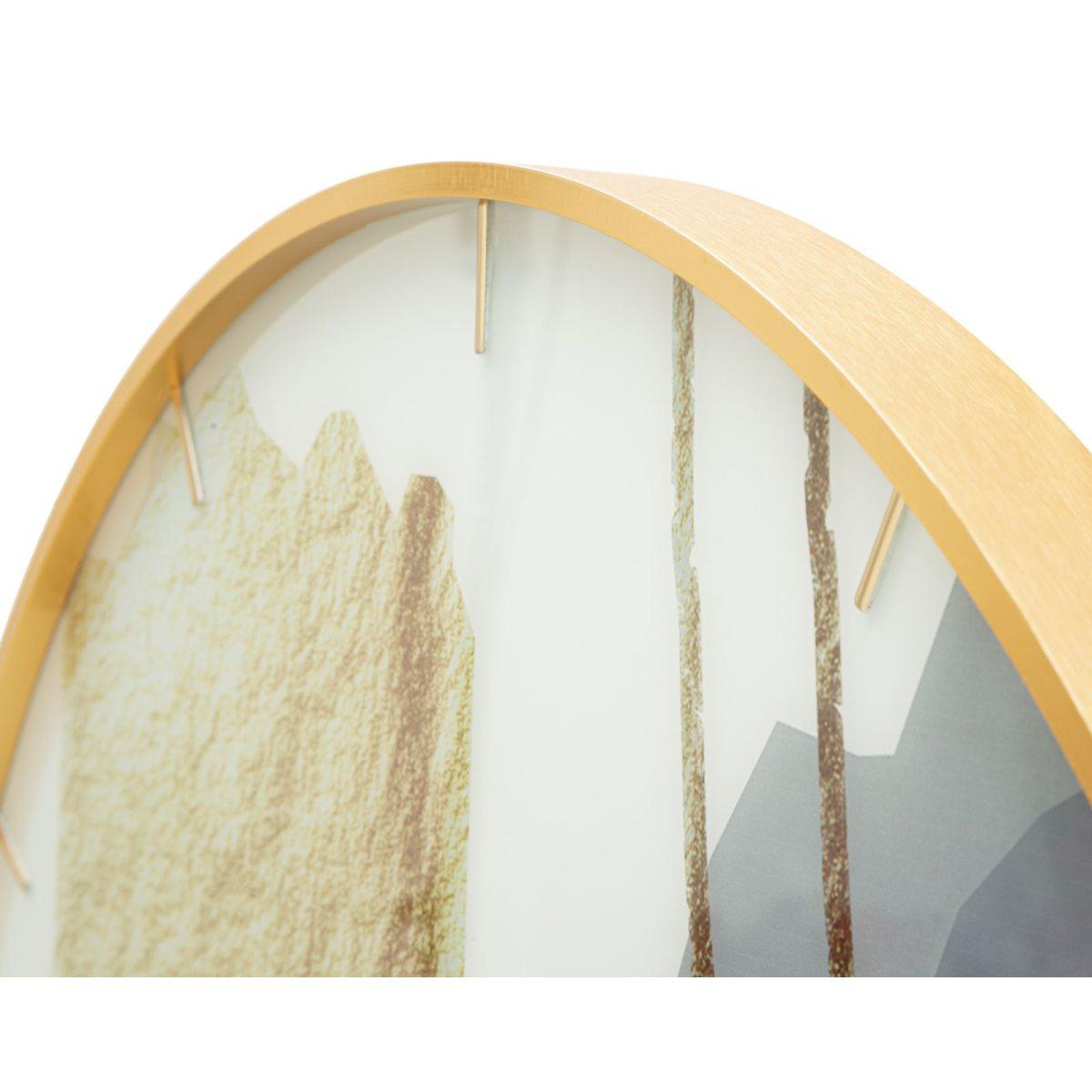 Orologio Muro Glass Motif cm.Ø80x5 |Mauro Ferretti