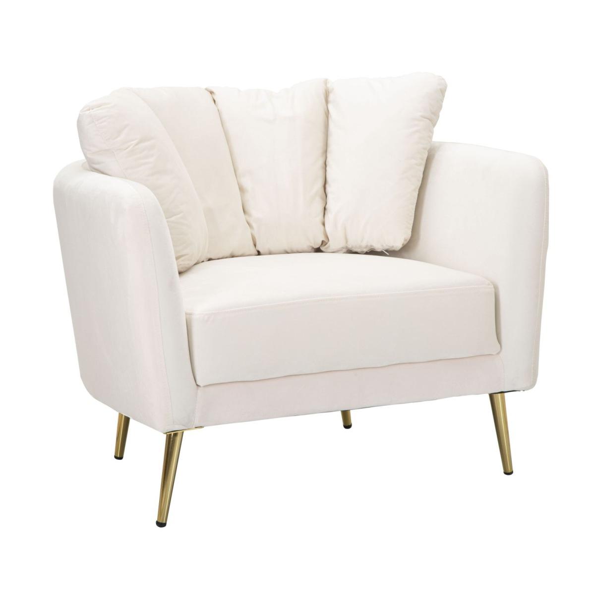 Poltrona Kiev Crema cm.88x77x74 | Mauro Ferretti