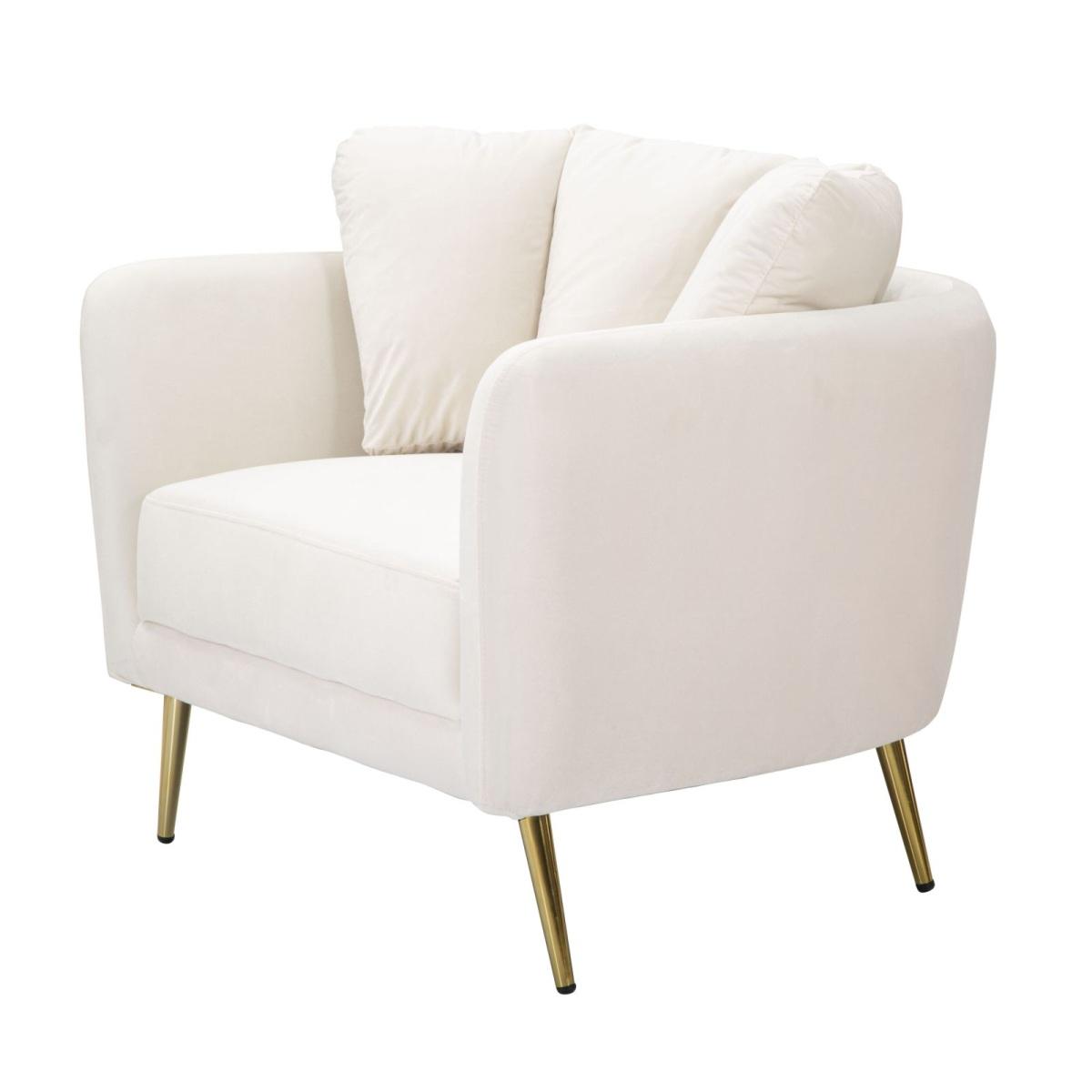 Poltrona Kiev Crema cm.88x77x74 | Mauro Ferretti