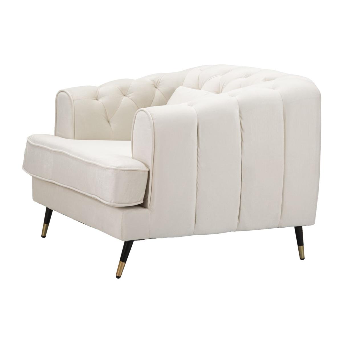 Poltrona Praga Crema cm.93x86x71 |Mauro Ferretti