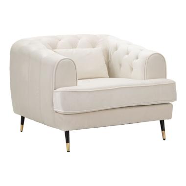Poltrona Praga Crema cm.93x86x71 | Mauro Ferretti