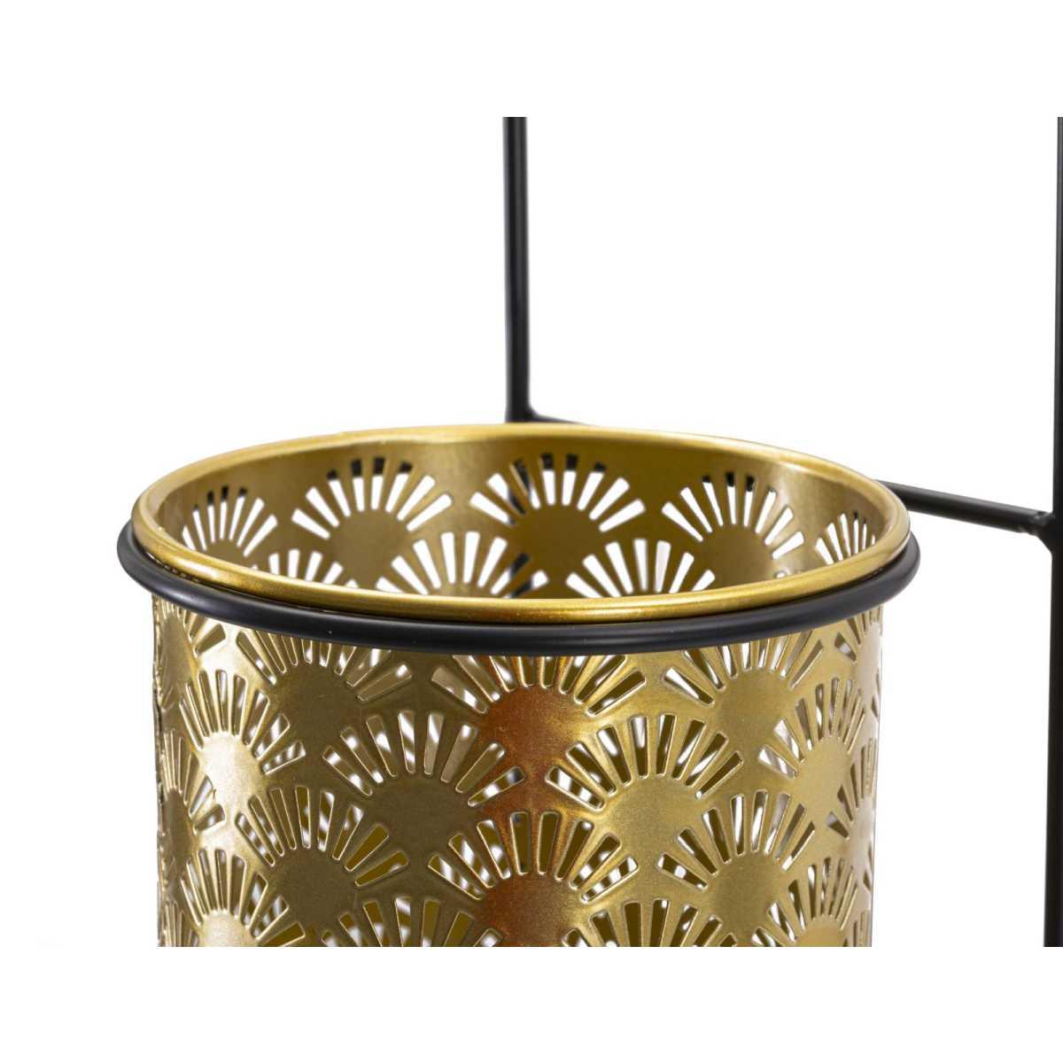 Porta Vaso Da Muro Hong cm.14x14x37 | Mauro Ferretti