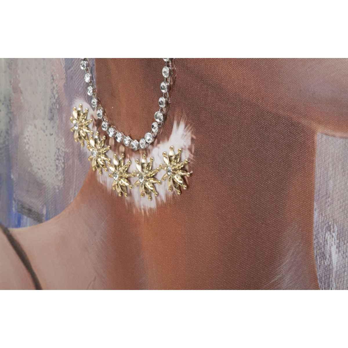 Quadro Dipinto Tela Jennifer mod.A cm.70x3x100 | Mauro Ferretti