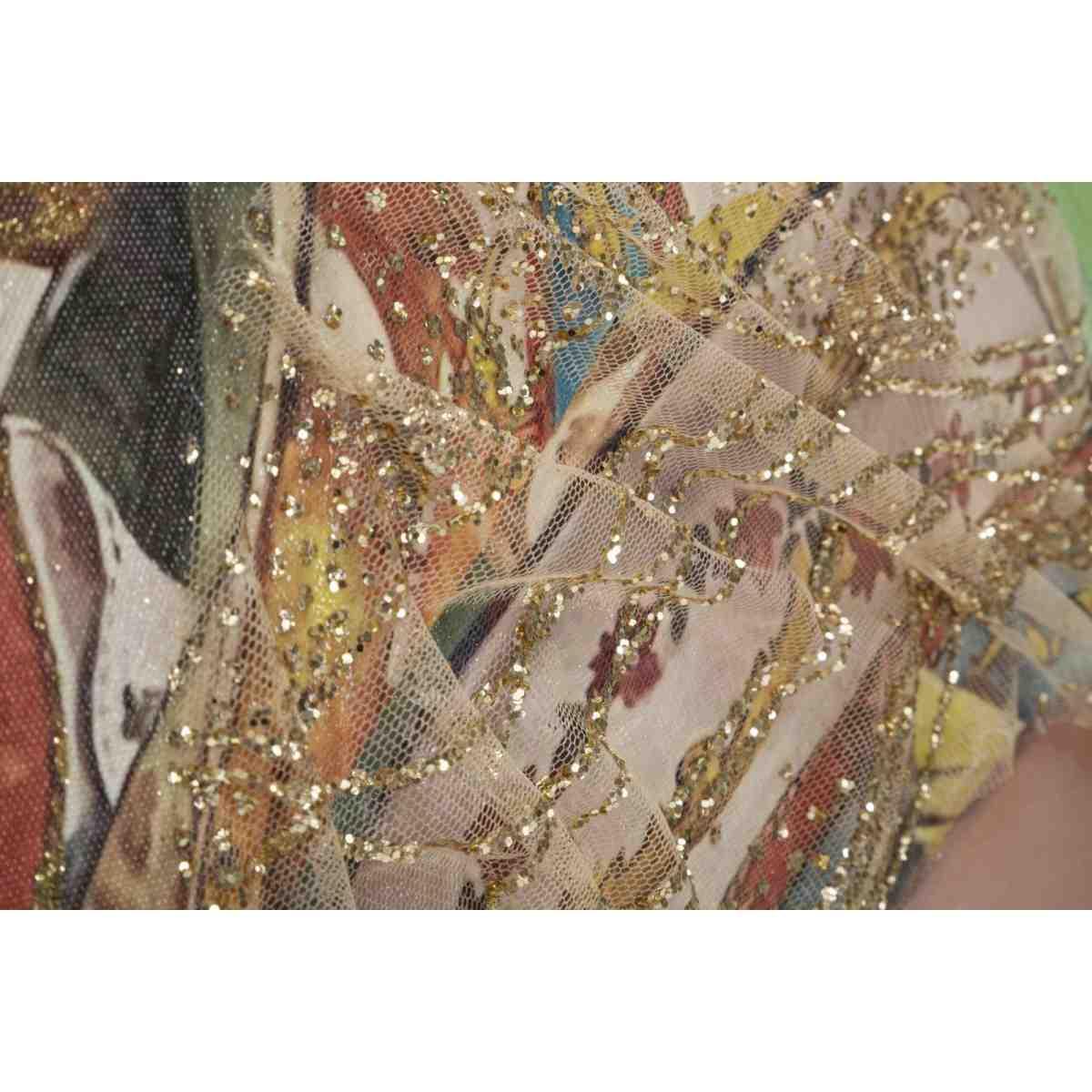 Quadro Dipinto Su Tela Kloe Verticale cm.90x3x120 | Mauro Ferretti