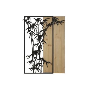 Quadro Pannello Da Muro Bamboo cm.58x2x80