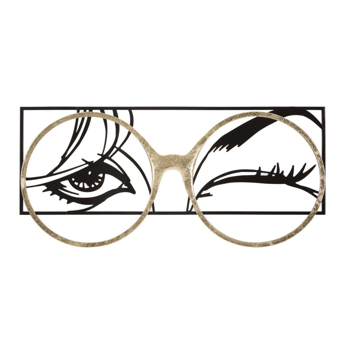 Quadro Pannello In Ferro Eyewear cm.89,5x3,8x41,3 | Mauro Ferretti