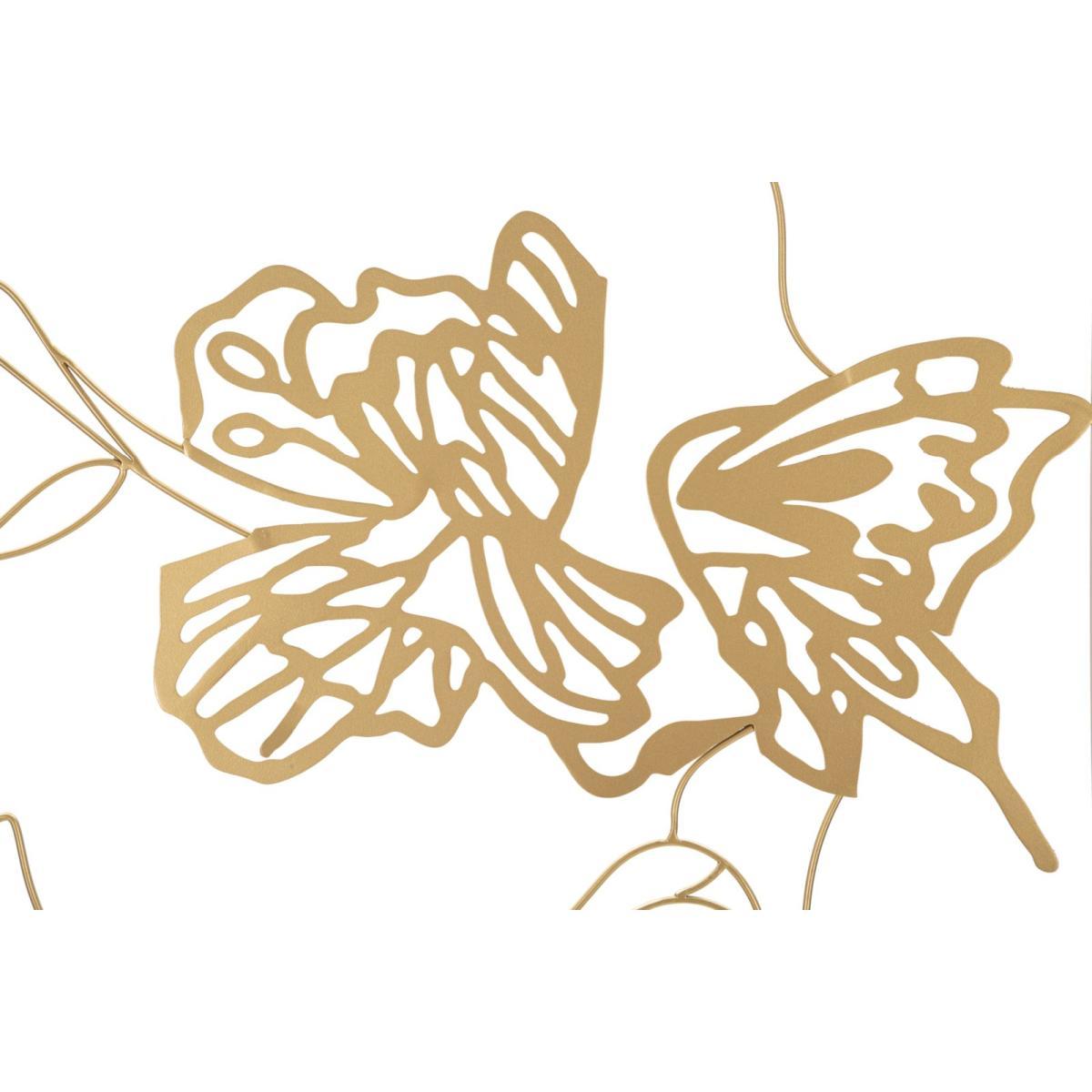 Quadro Pannello In Ferro Gold Face cm.60x1x80 |Mauro Ferretti