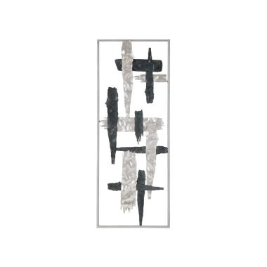 Quadro Pannello In Ferro New Art cm.28,6x2,5x74,3