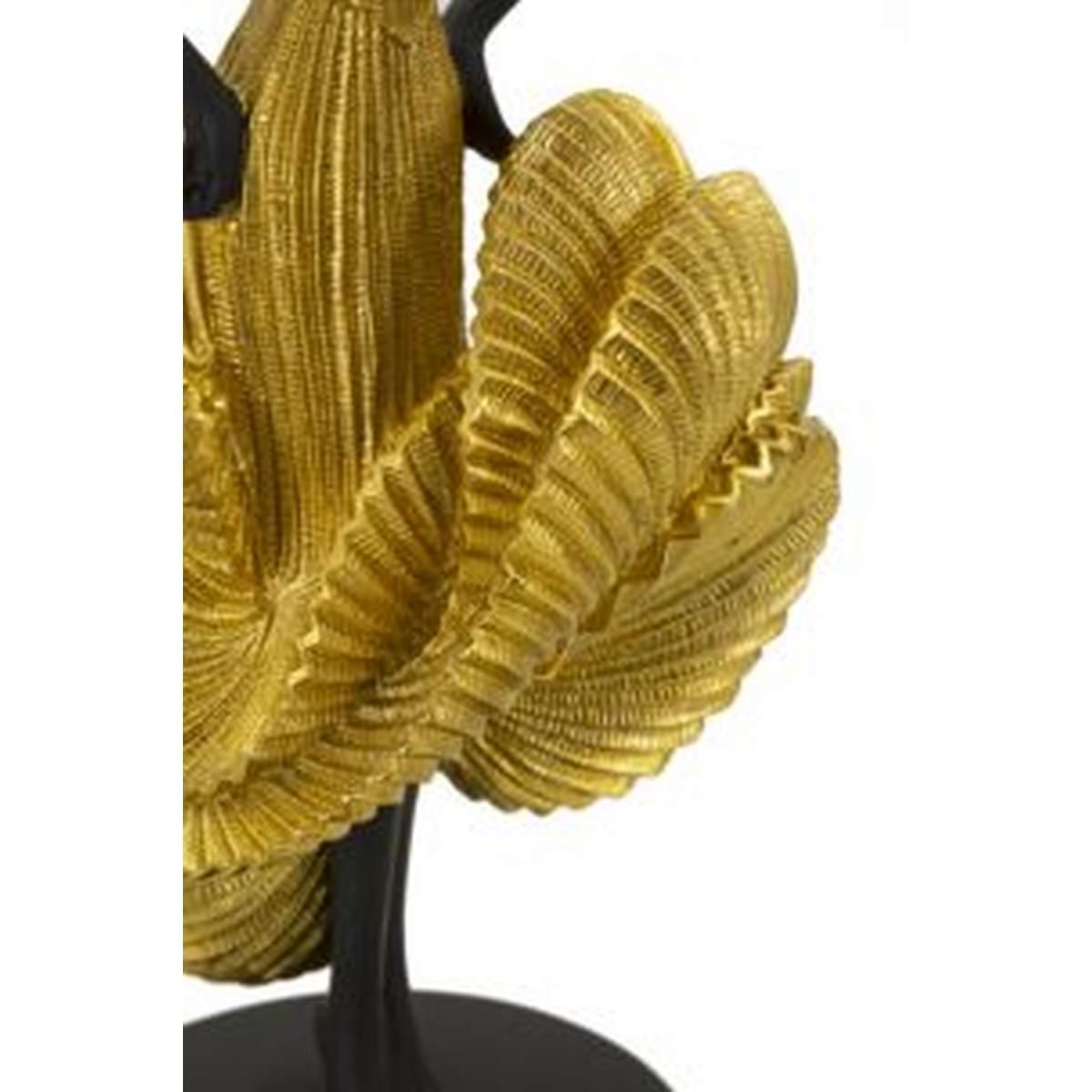 Scultura Donnina Fashion Dancing Gold cm.16,5x15x36 | Mauro Ferretti