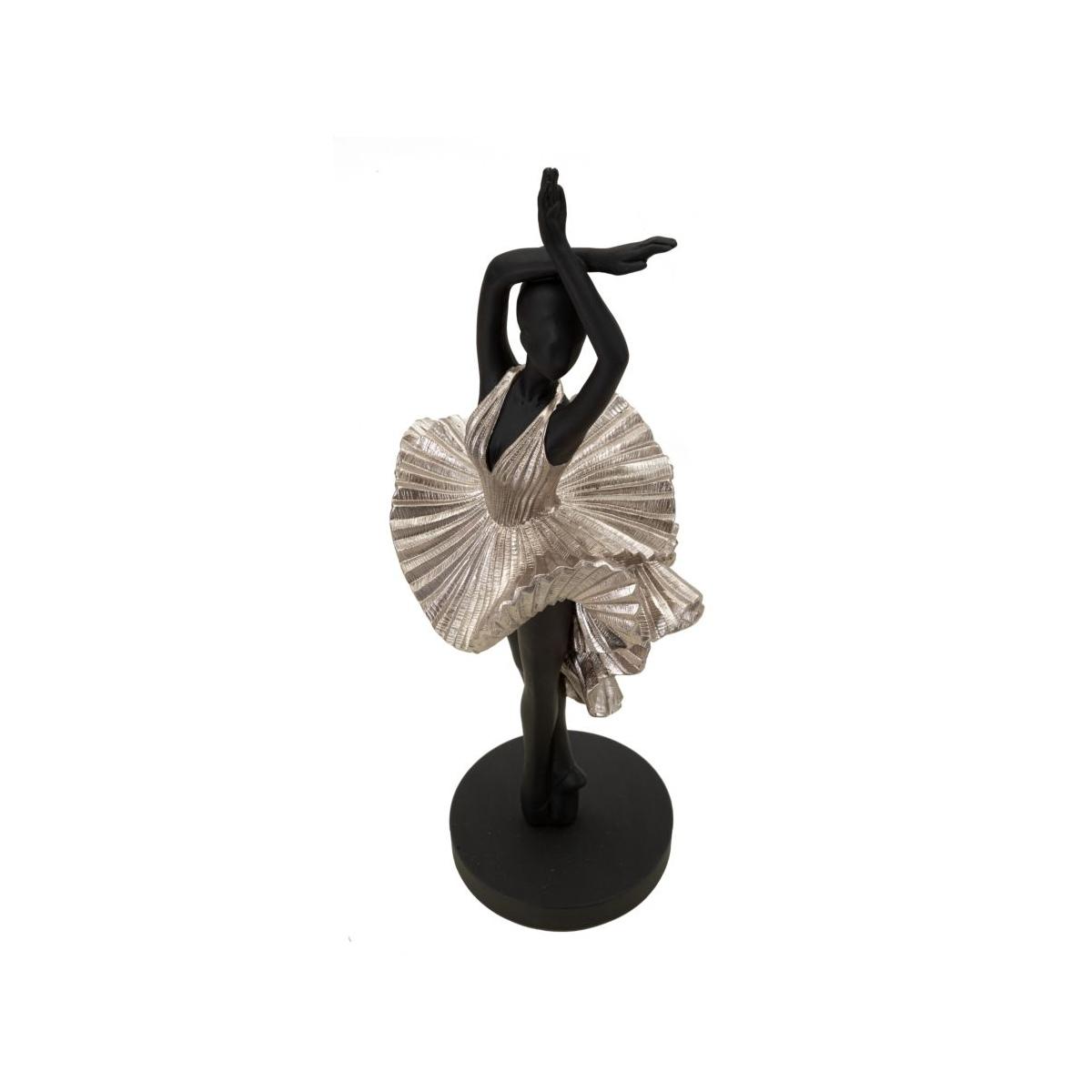Scultura Donnina Fashion Silver mod.A cm.17x14x43 | Mauro Ferretti