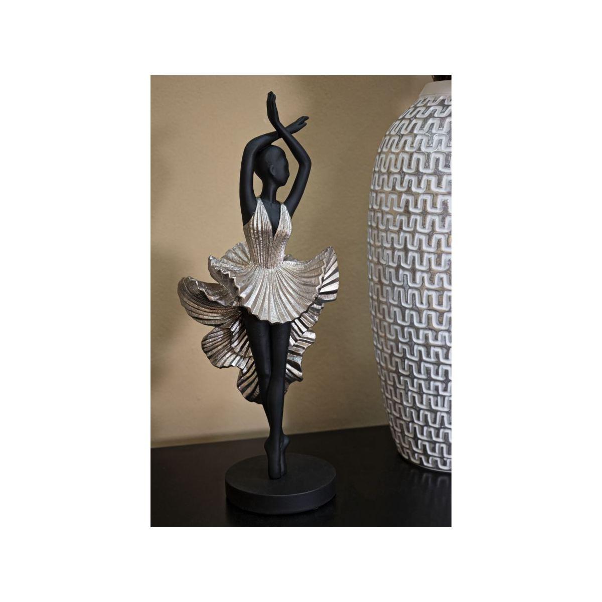 Scultura Donnina Fashion Silver mod.A cm.17x14x43 | Mauro Ferretti