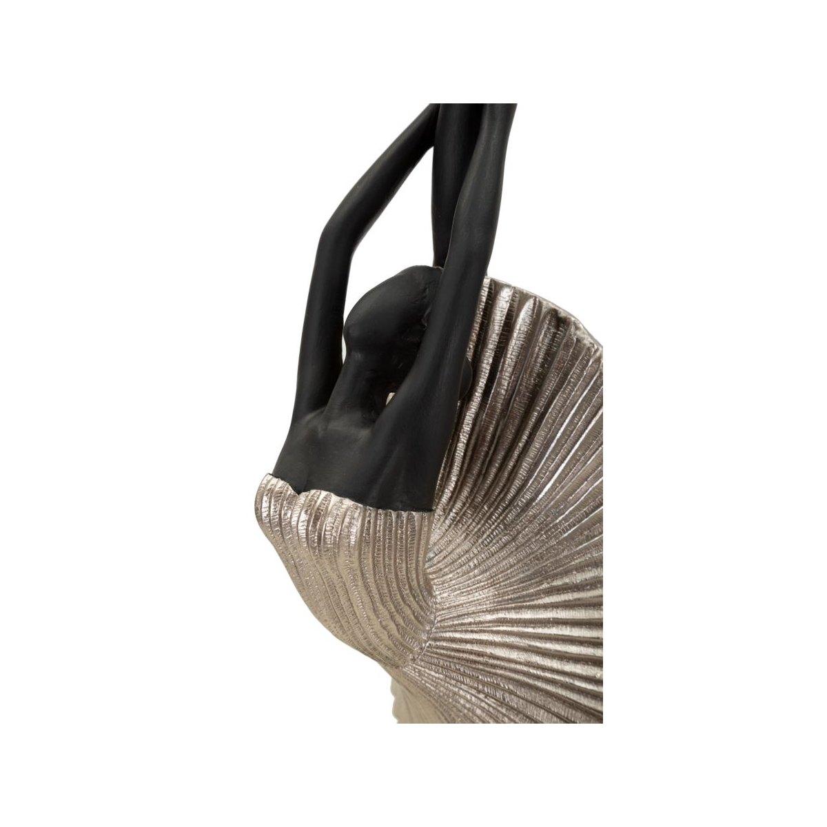 Scultura Donnina Fashion Silver mod.B cm.14x14x42,5 | Mauro Ferretti