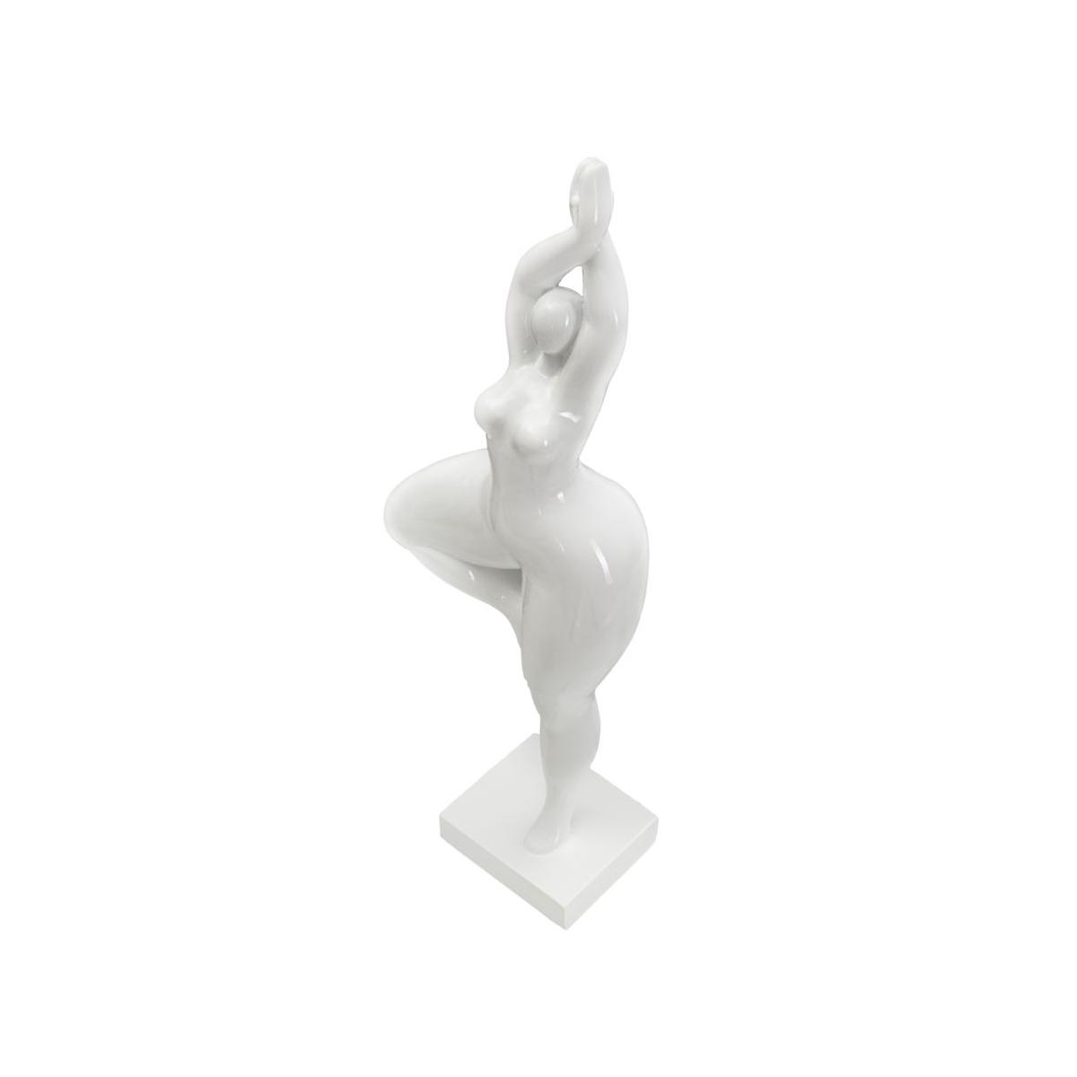 Scultura Donnina Yoga cm.16x9x45,8 | Mauro Ferretti