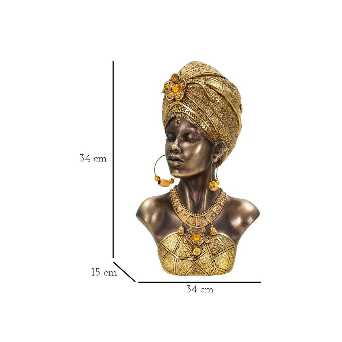 Scultura Mumbasa cm.21x15x34 | Mauro Ferretti