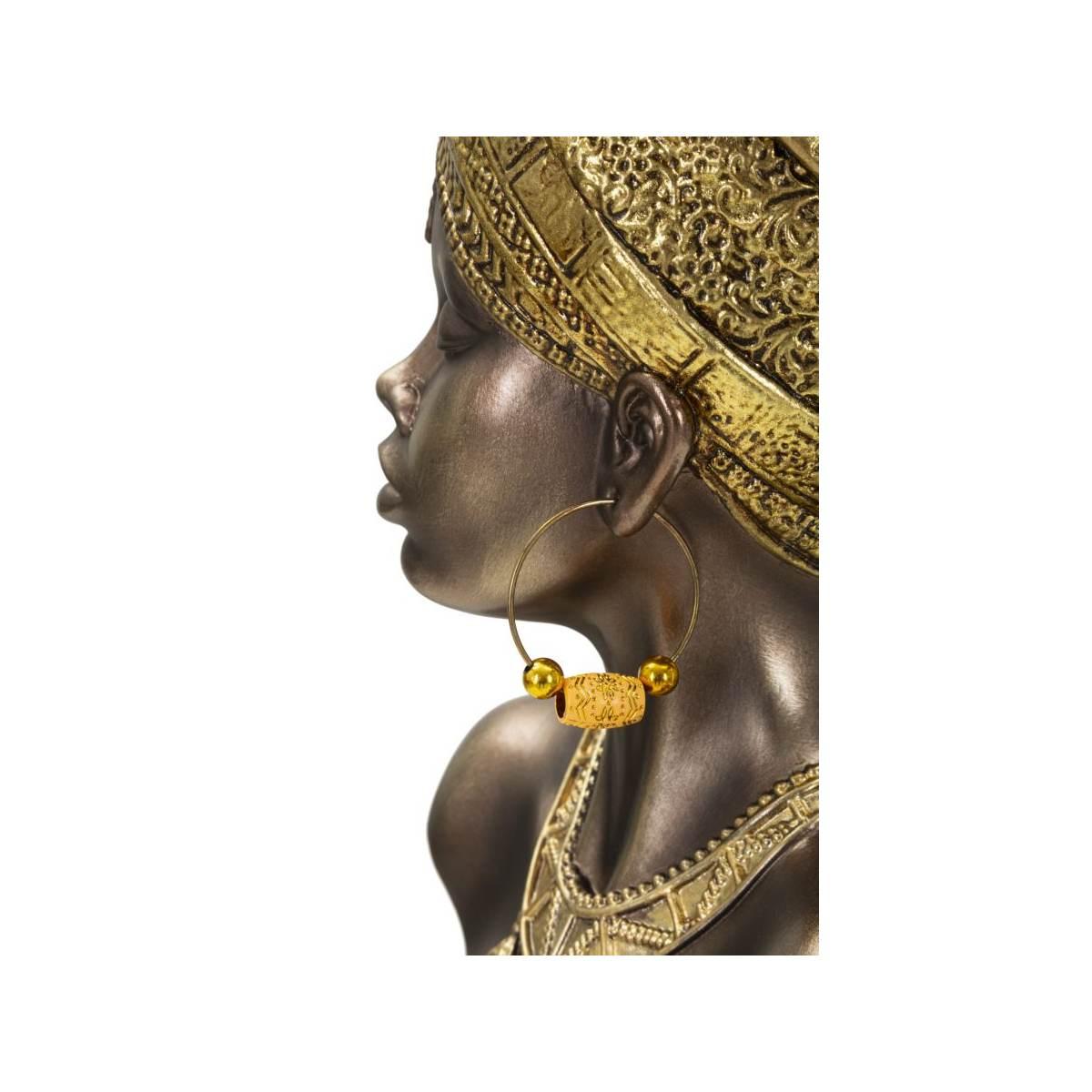 Scultura Mumbasa cm.23,5x17,5x39,5 | Mauro Ferretti