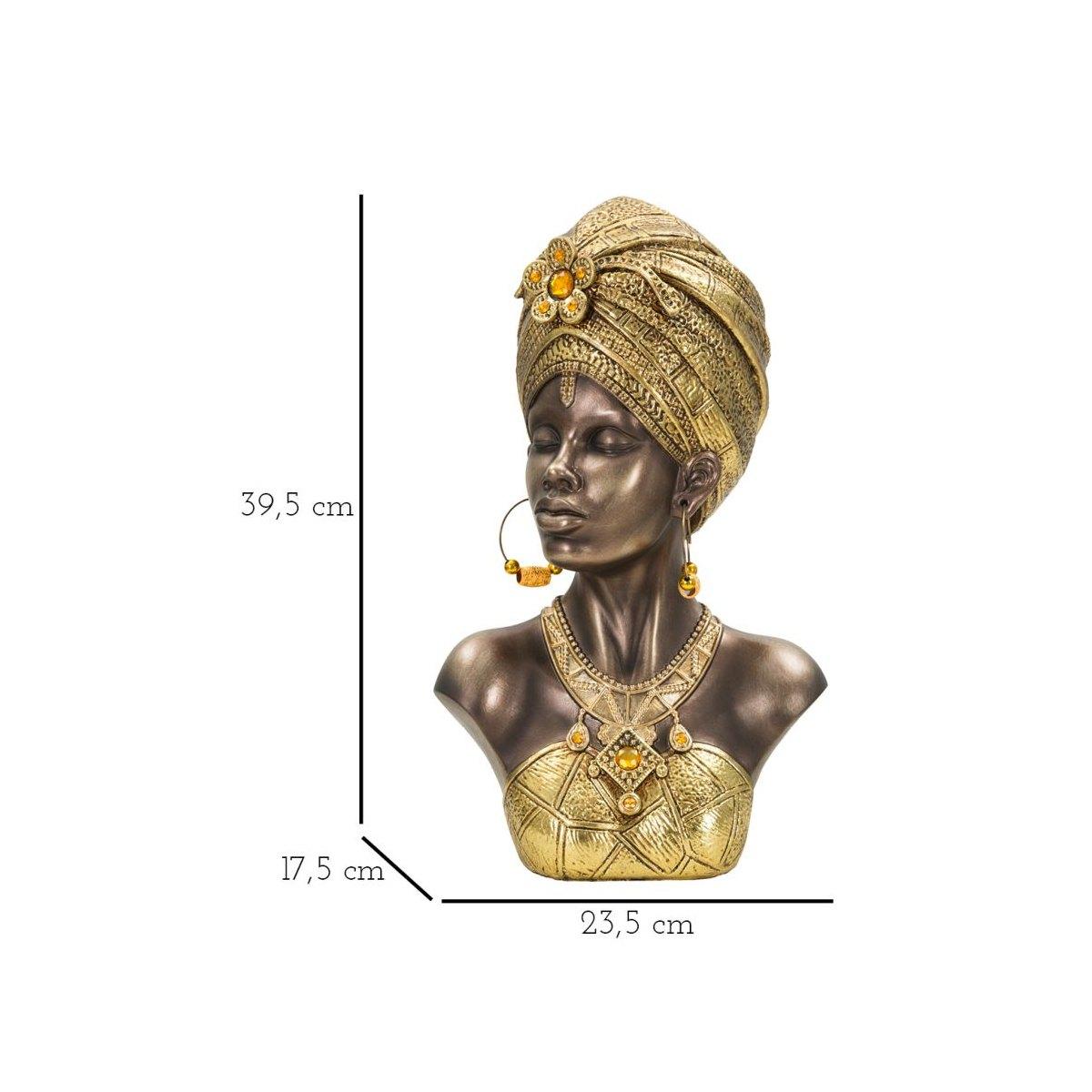 Scultura Mumbasa cm.23,5x17,5x39,5 | Mauro Ferretti