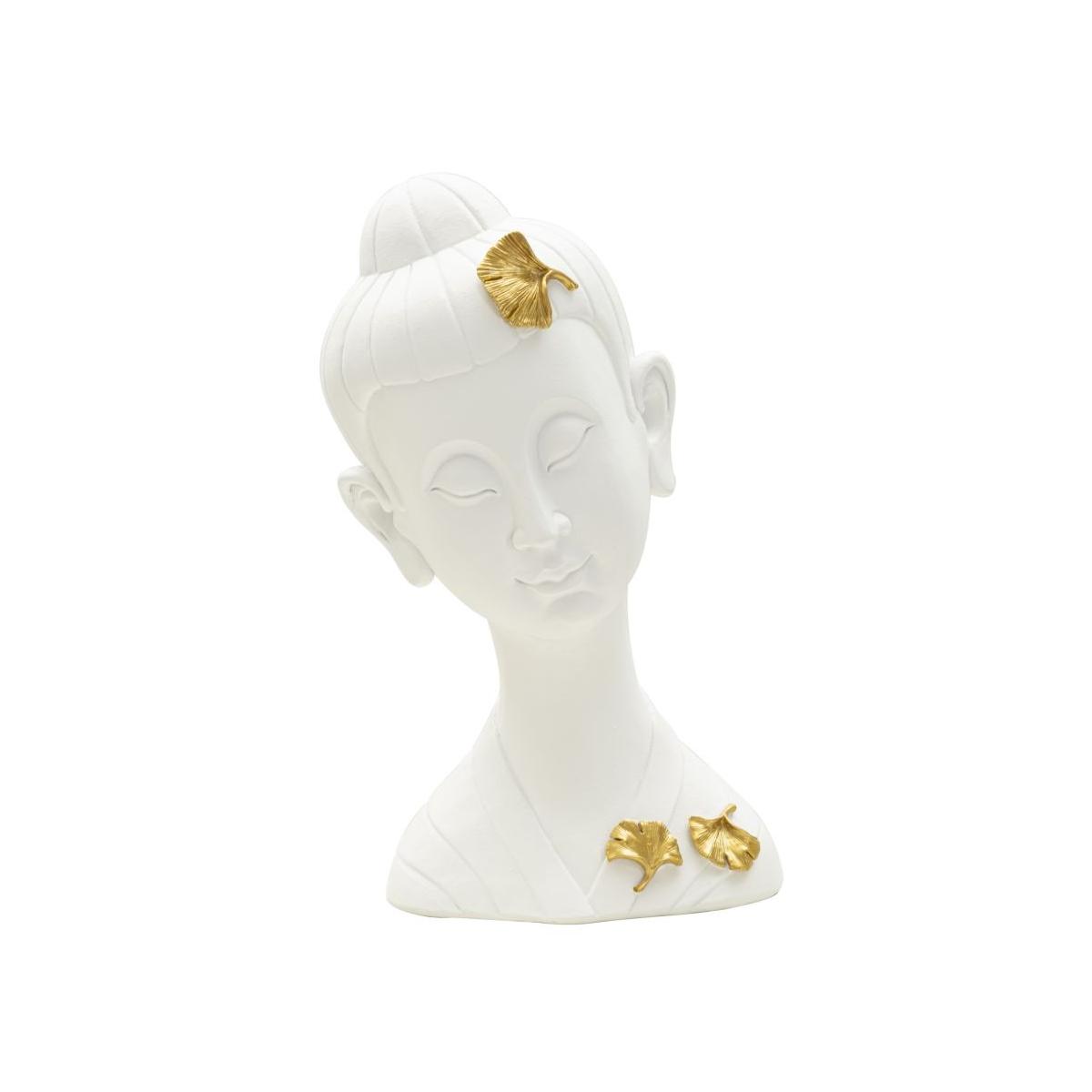 Scultura Testa Buddha mod.A cm.21,5x16x35 | Mauro Ferretti