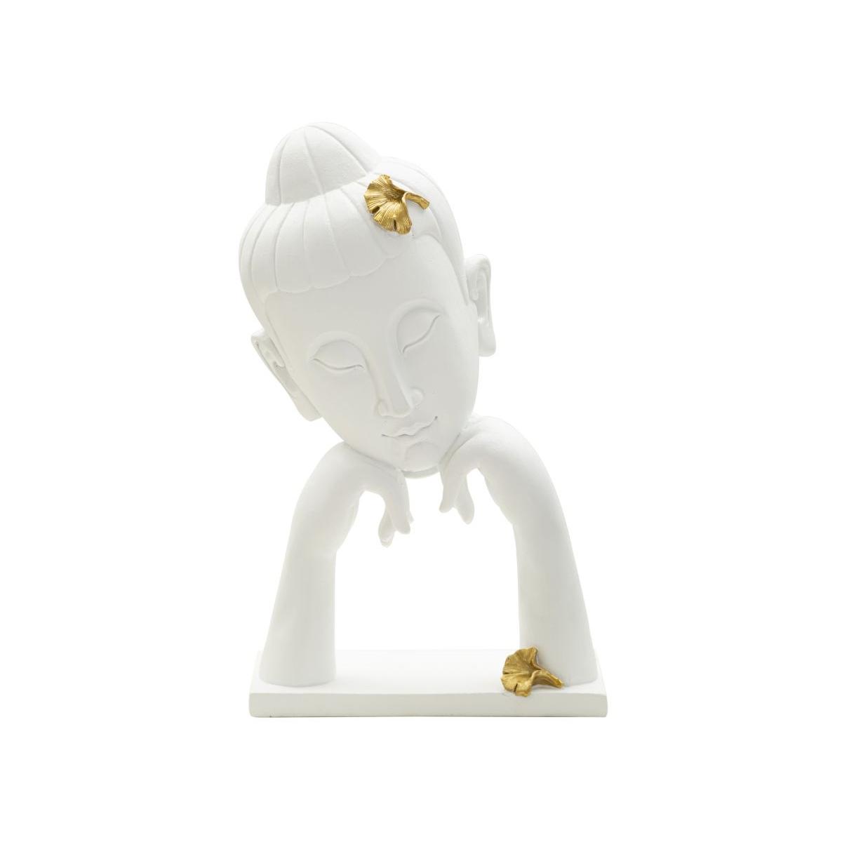 Scultura Testa Buddha mod.B cm.21,5x13x36 | Mauro Ferretti