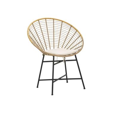 Sedia Panama Grid con Cuscino cm.72x56,5x88 | Mauro Ferretti