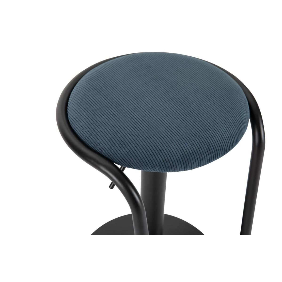 Sgabello Bar Destiny Navy cm.Ã?41x61-83 | Mauro Ferretti