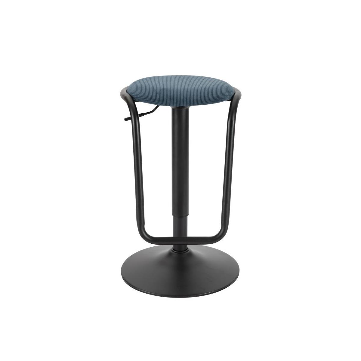 Sgabello Bar Destiny Navy cm.Ã?41x61-83 | Mauro Ferretti