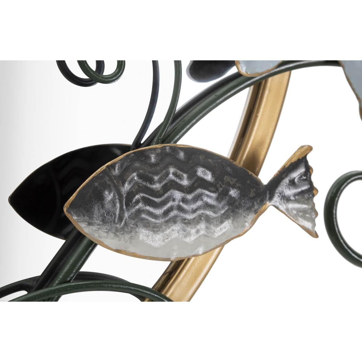 Specchio Da Muro Fish cm.88,9x7,6x65,4