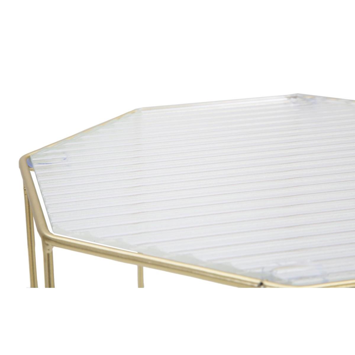 Tavolinetti New Glass Coppia cm.Ã?37x47-31x42 | Mauro Ferretti