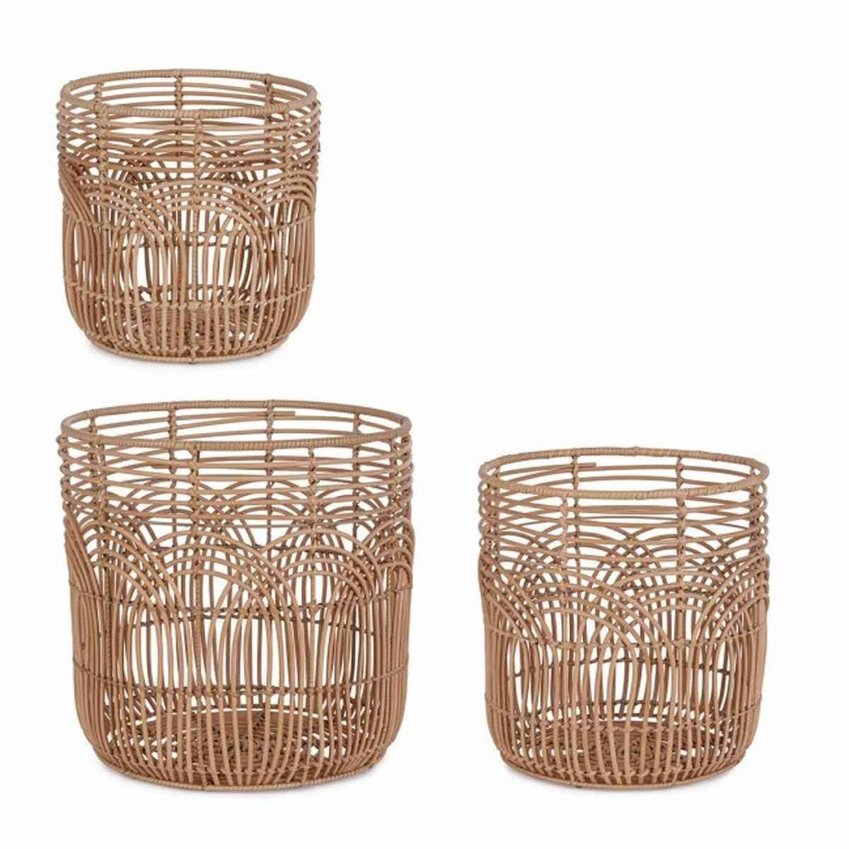 Cesto Set pz.3 Sherly To Naturale | Bizzotto