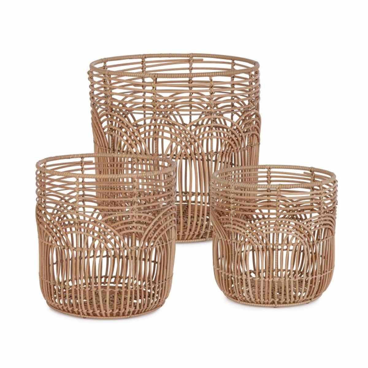 Cesto Set pz.3 Sherly To Naturale | Bizzotto