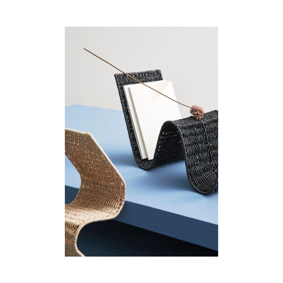 Portariviste Niger Nero 44x26H | Bizzotto