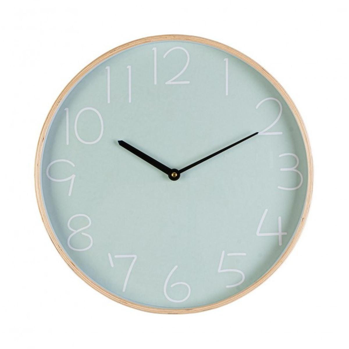 Orologio Parete Lorens Verde Chiaro cm.Ã?41 | Bizzotto