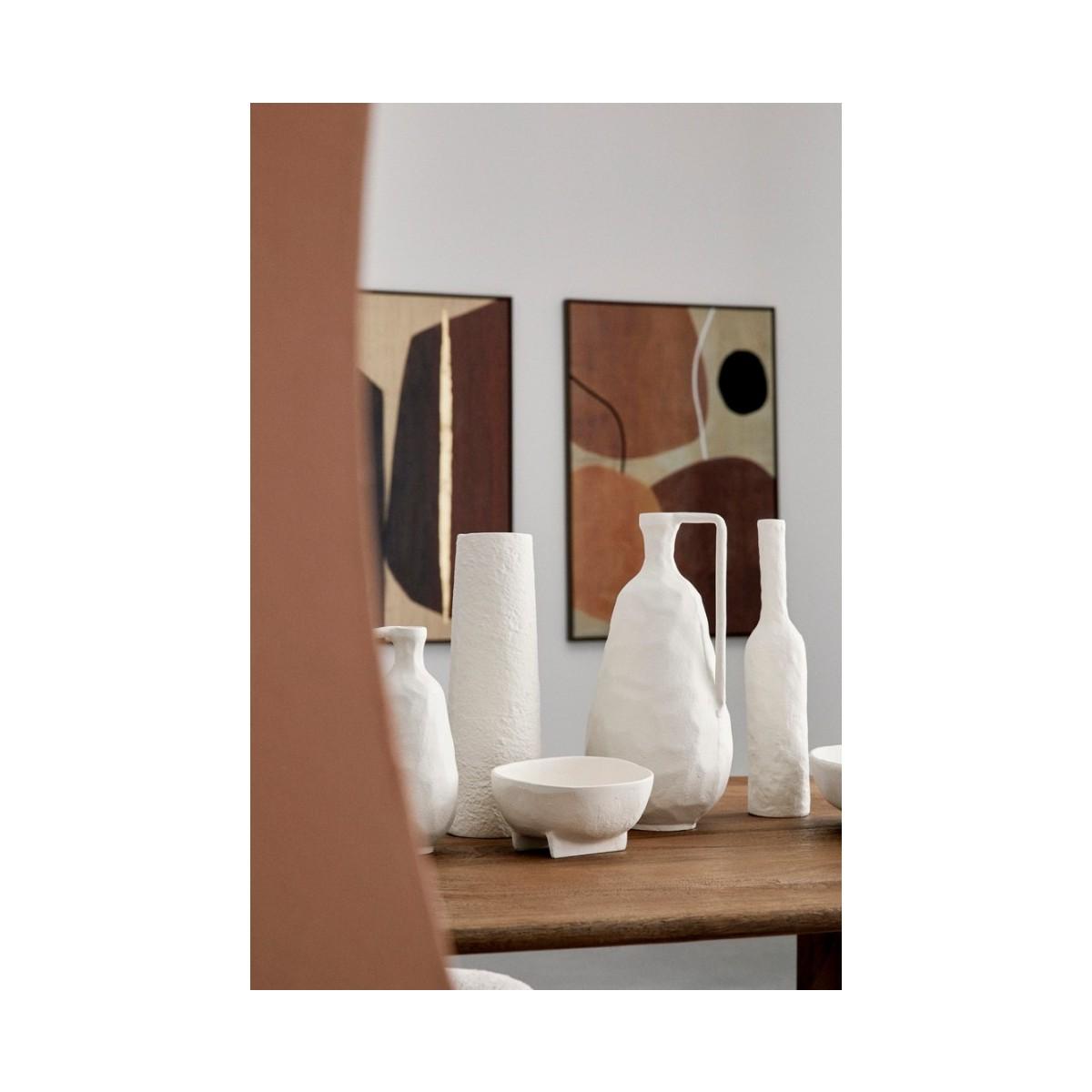 Bottiglia Decorativa Hisar Bianco cm.H23 | Bizzotto