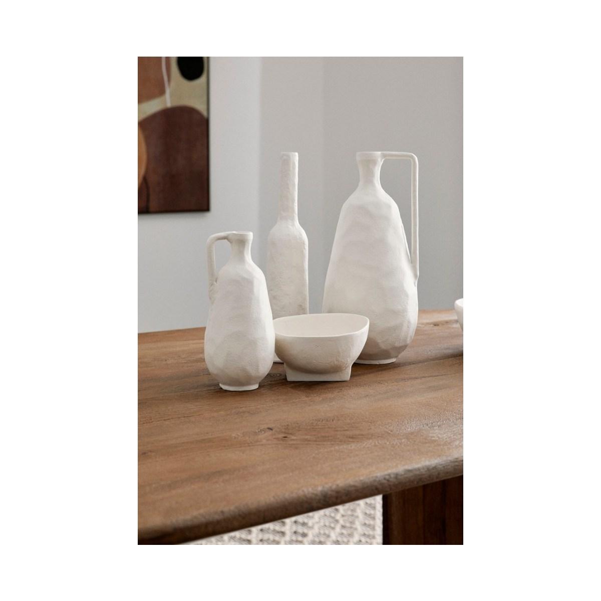 Bottiglia Decorativa Hisar Bianco cm.H23 | Bizzotto