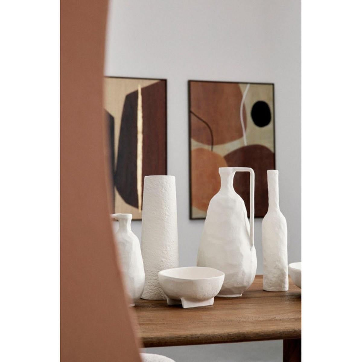 Bottiglia Decorativa Hisar Bianco cm.H35 | Bizzotto