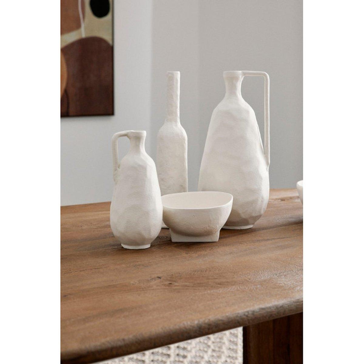 Bottiglia Decorativa Hisar Bianco cm.H35 | Bizzotto