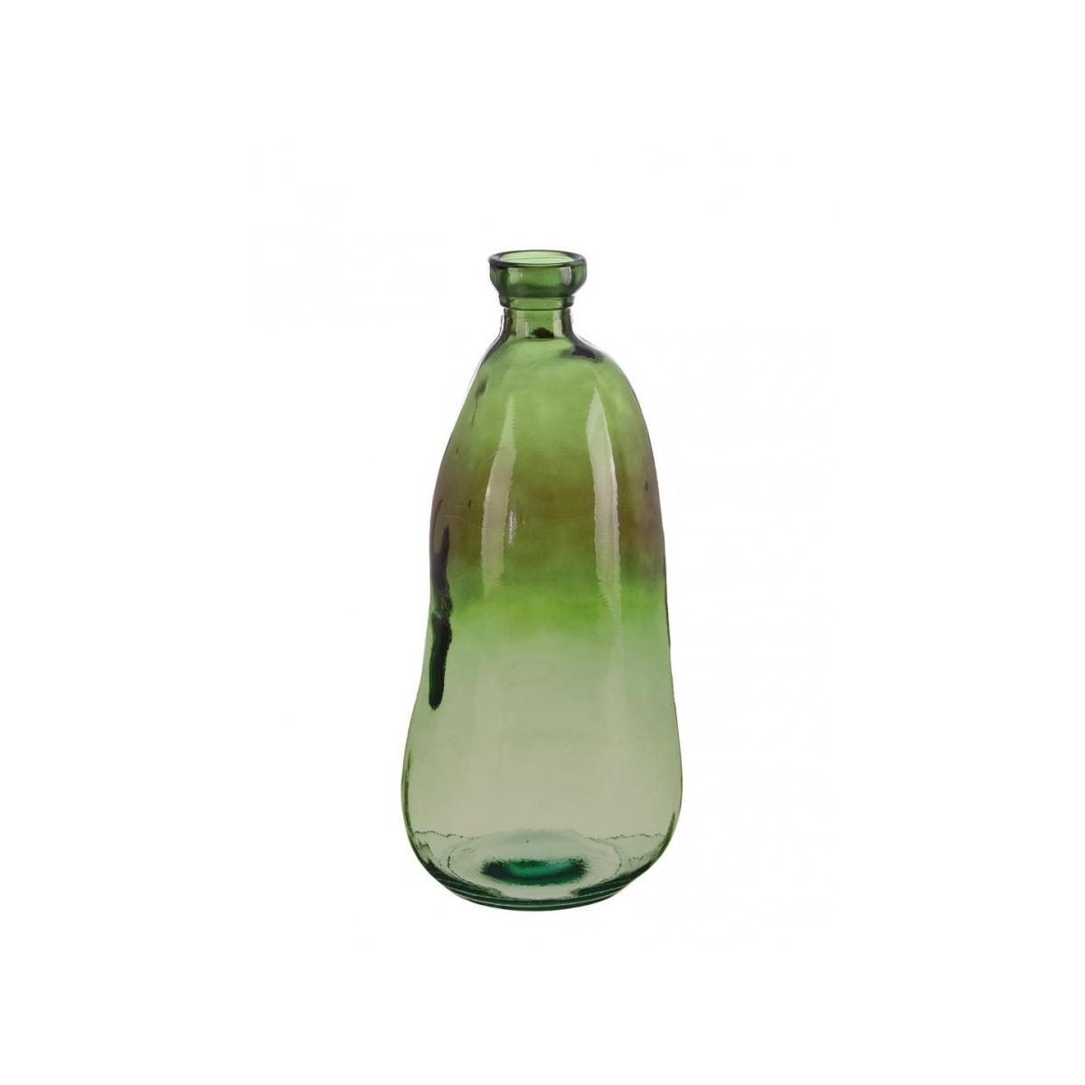 Vaso Loopy Vetro Verde cm.H52,5 | Bizzotto