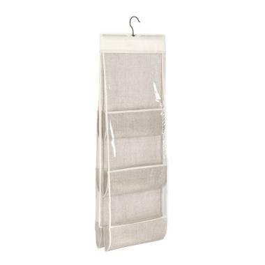 Porta Borse Tidy Beige Verticale 6P | Bizzotto