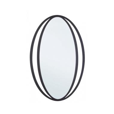 Specchio Con Cornice Nabila Nero Cm.51X80 -250