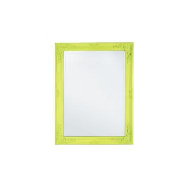 Specchio Miro Con Cornice Verde Lime Cm.62X82 -507