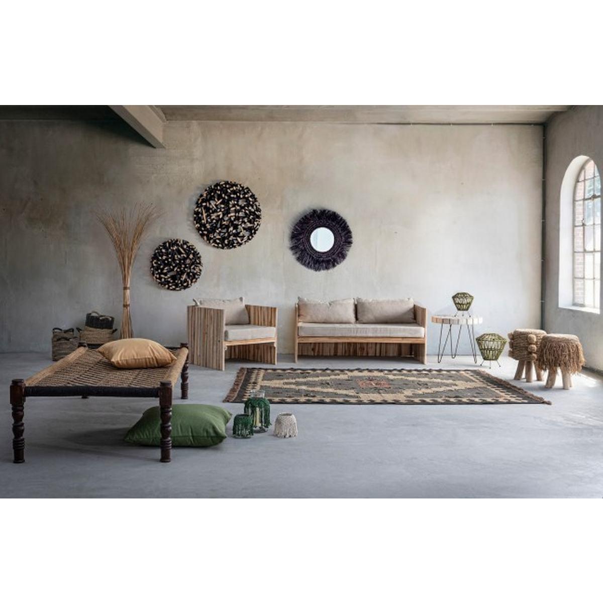 Specchio con Cornice Ilusion Nero | Bizzotto