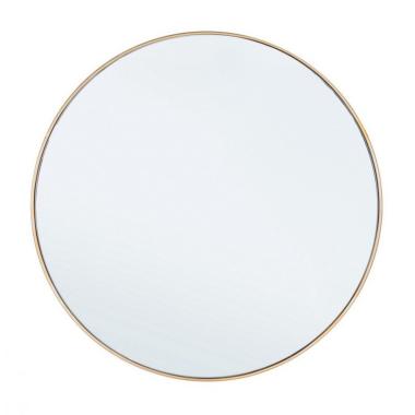 Specchio Con Cornice Nucleos Oro Cm.Ø60