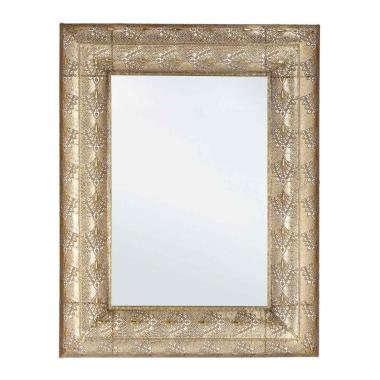 Specchio Con Cornice Larjam Oro Cm.70X90,5