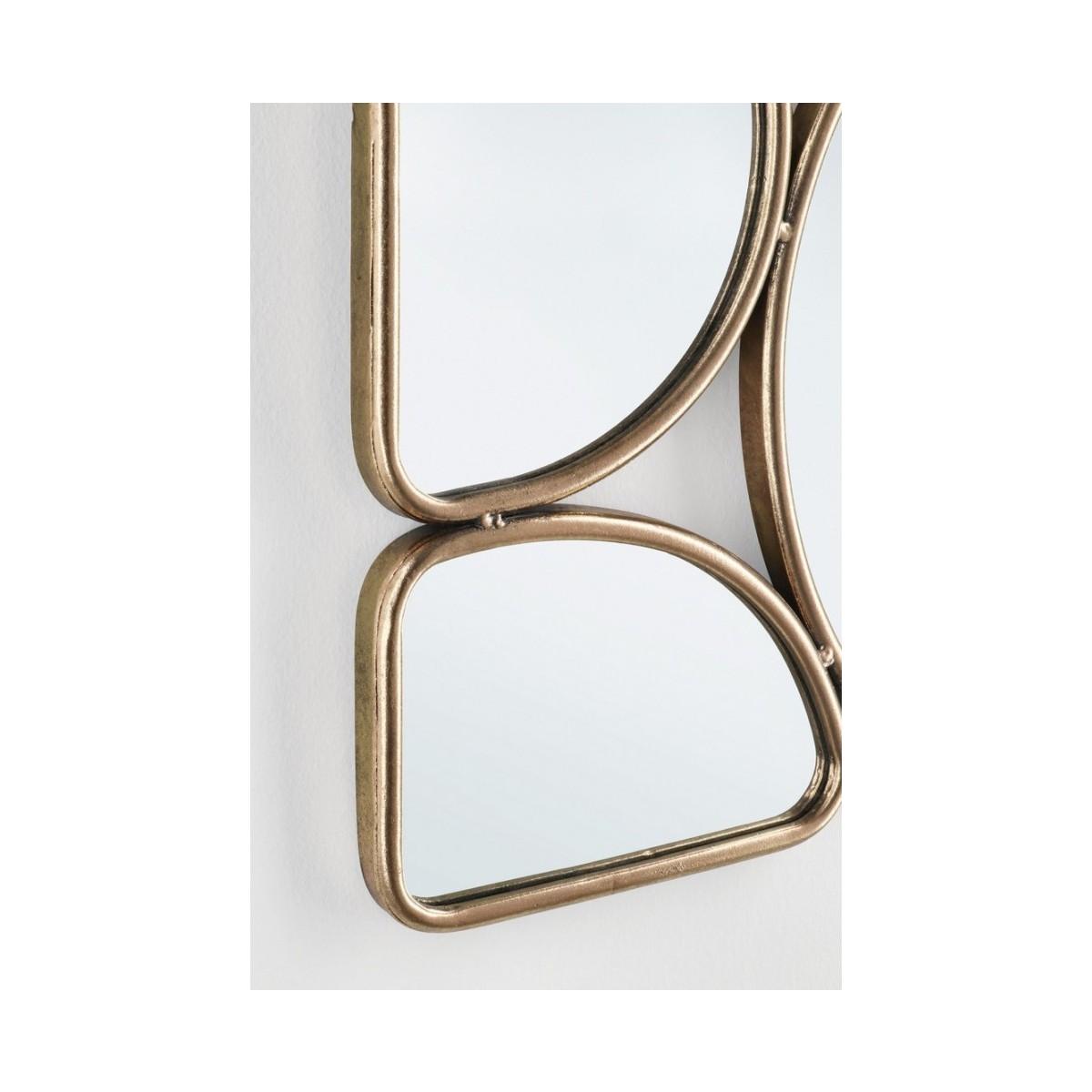 Specchio con Cornice Hanima Oro cm.50,5x70,5 | Bizzotto