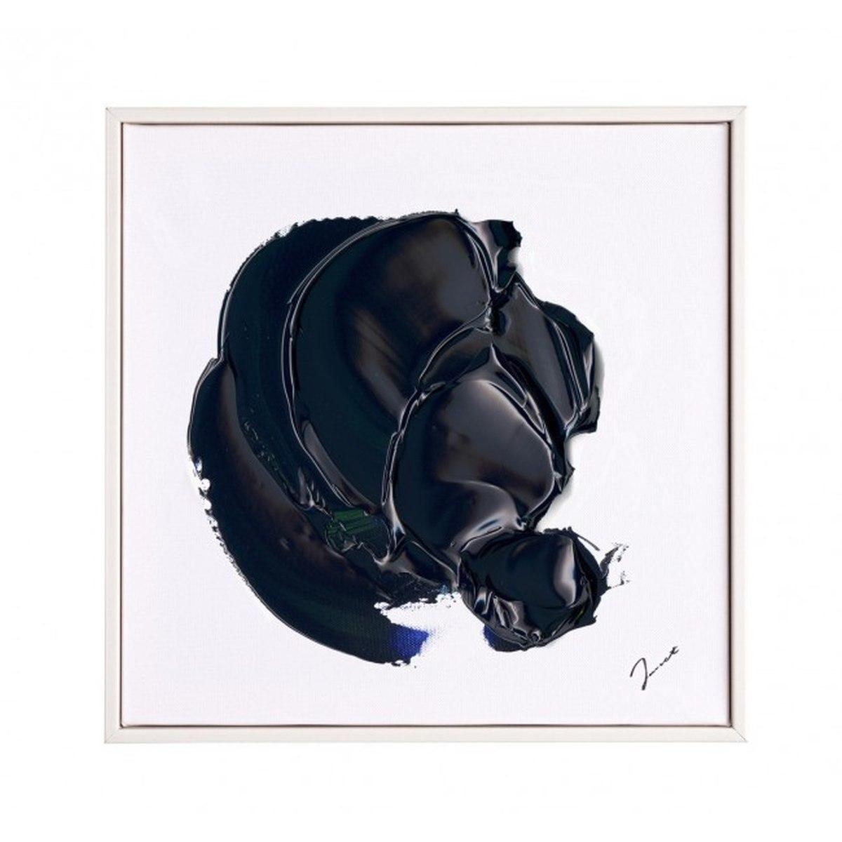 Quadro Dipinto con Cornice Trilix Nero 754 cm.30x30 | Bizzotto