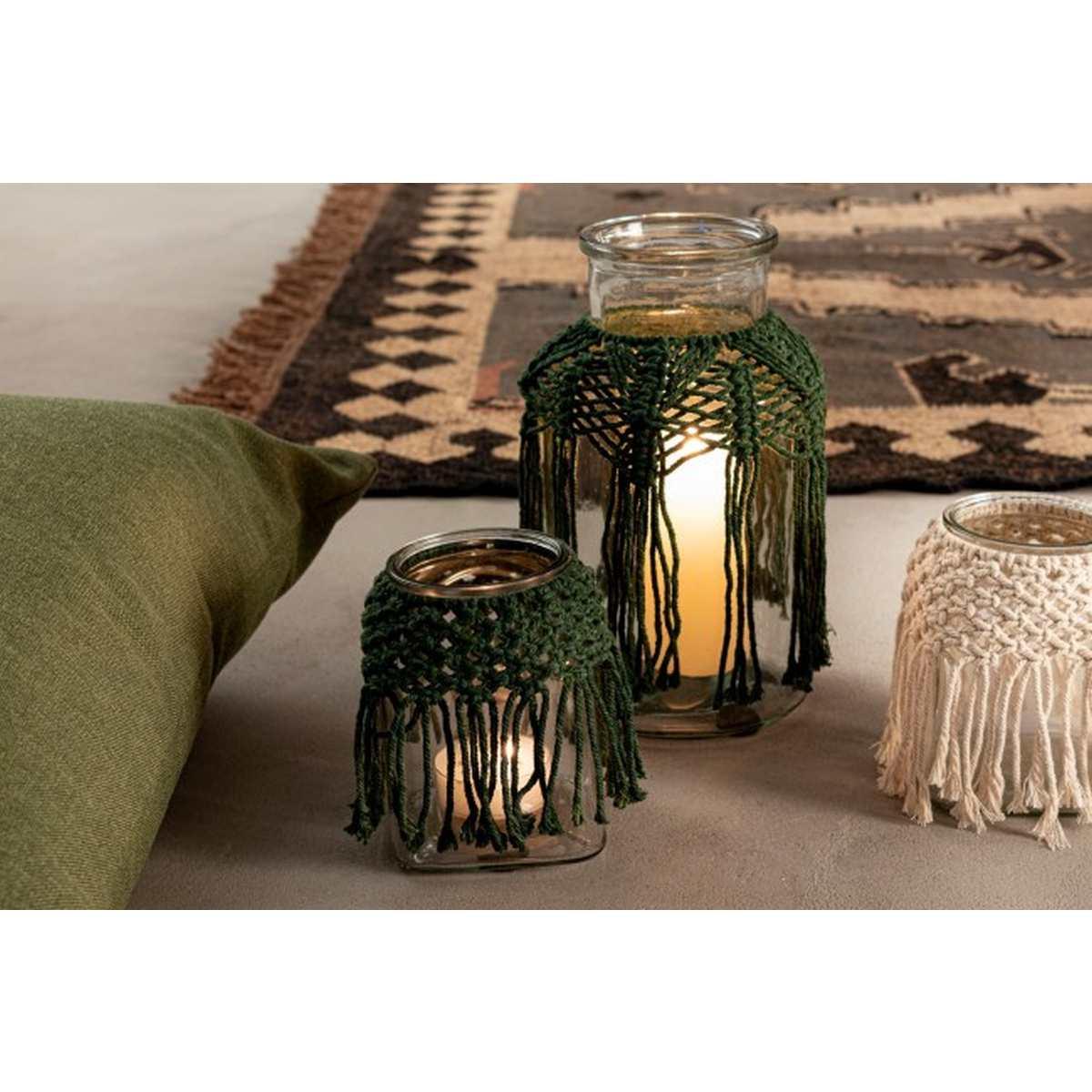 Vaso Peruvian Cil Verde cm.H25 | Bizzotto