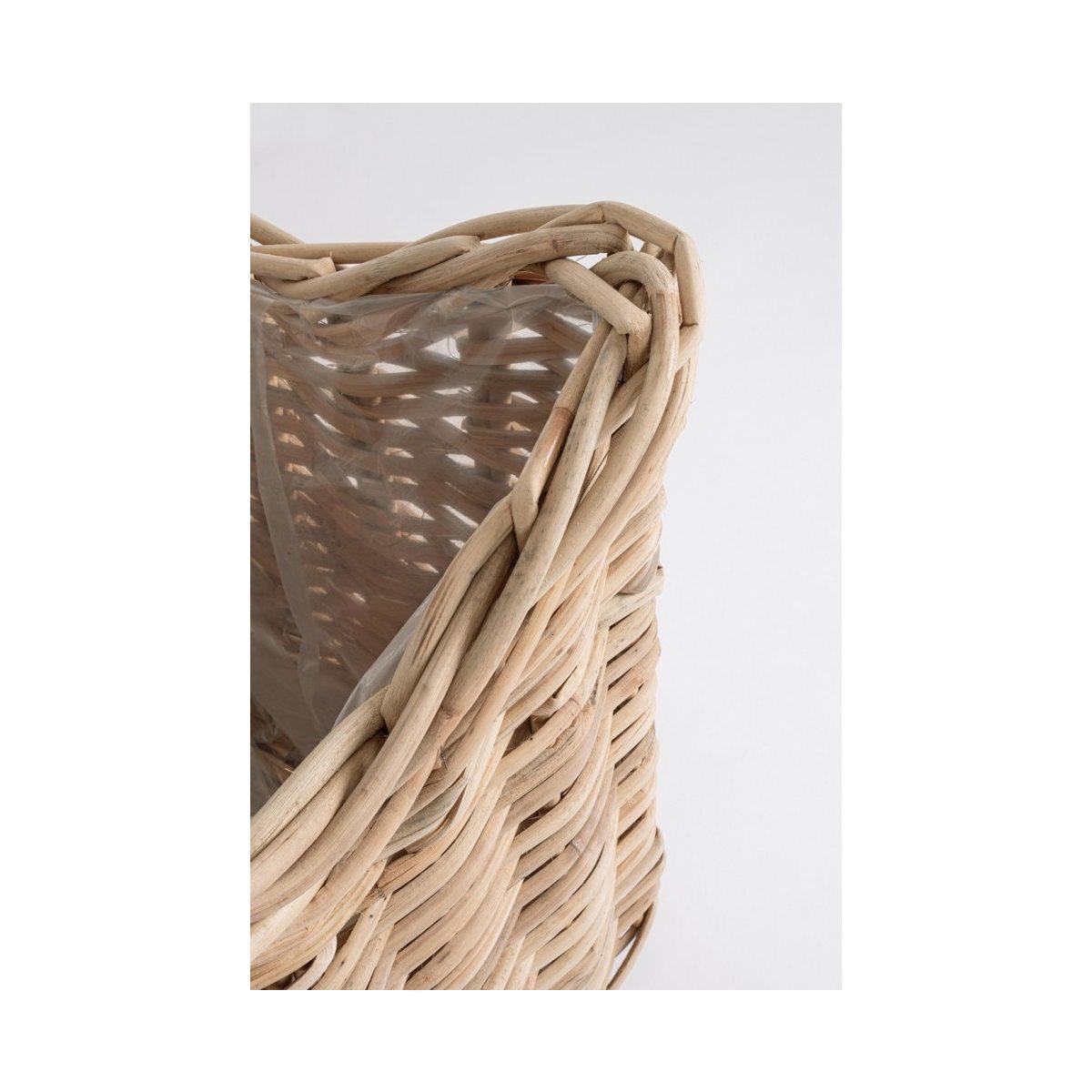 Cesto Set pz.2 Haris Quadro Naturale  | Bizzotto