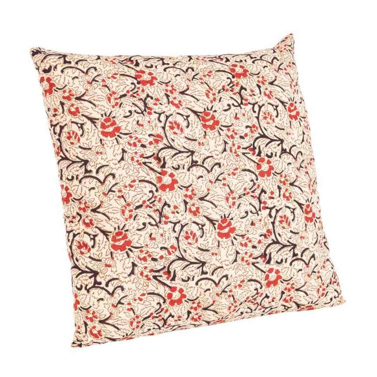 Cuscino Lorient Avorio con Fiore 45x45 | Bizzotto