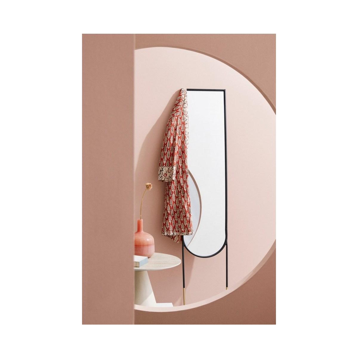 Accappatoio Kimono Lorient Rosso con Foglia-Fiore Picc | Bizzotto