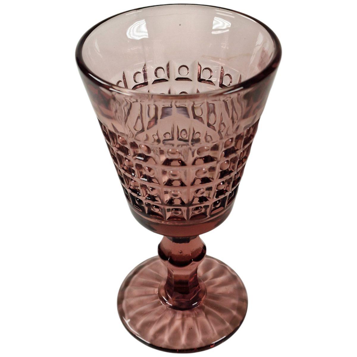 Bicchiere Vetro Singolo Calice Windsor Rosa ml.240 | Allreds