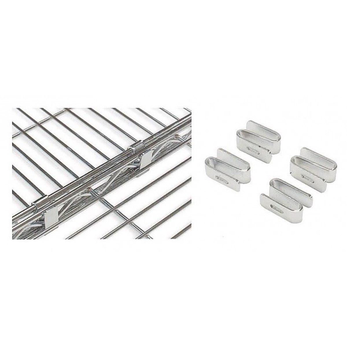 Raccordo Piano Cromo Set pz.4 | Bizzotto